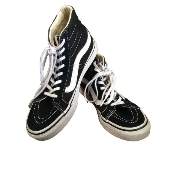 VANS M/4.5 W/6 Classic Sk8-Hi® Lace Up High-Top Sneakers Shoes - Picture 3 of 9